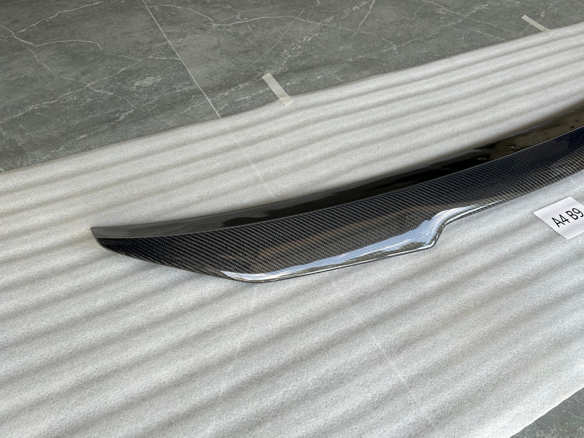 For Audi A4 B9 Sedan PSM Style Rear Ductail Spoiler Lip 2017-2019