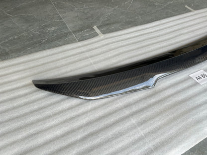 For Audi A4 B9 Sedan PSM Style Rear Ductail Spoiler Lip 2017-2019