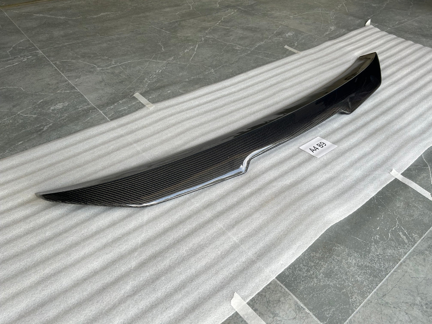 For Audi A4 B9 Sedan PSM Style Rear Ductail Spoiler Lip 2017-2019