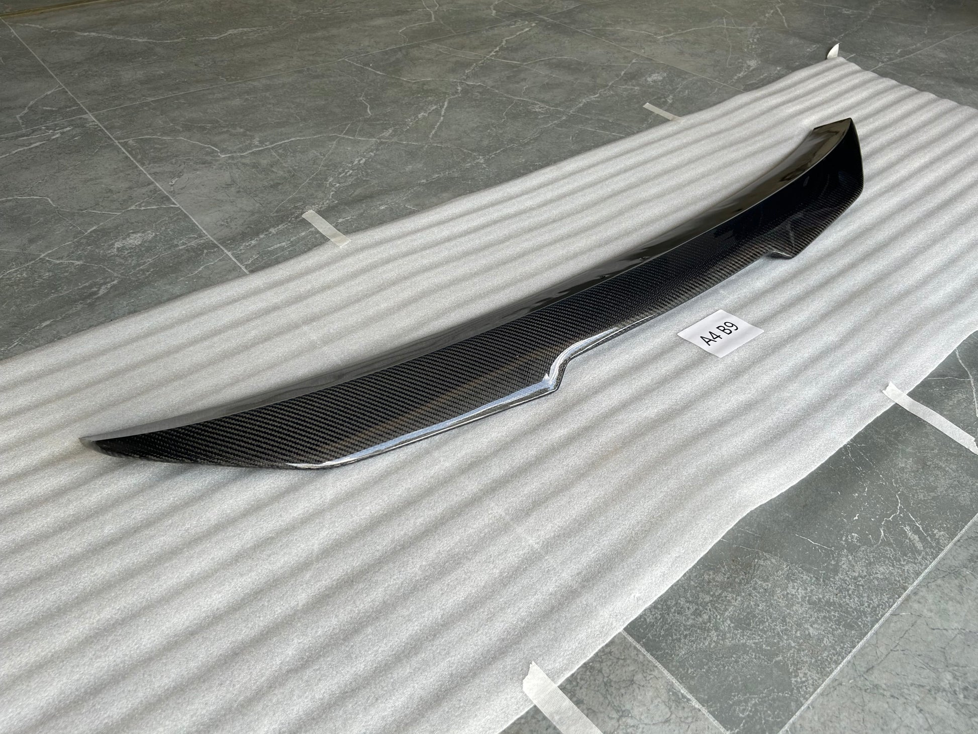 For Audi A4 B9 Sedan PSM Style Rear Ductail Spoiler Lip 2017-2019