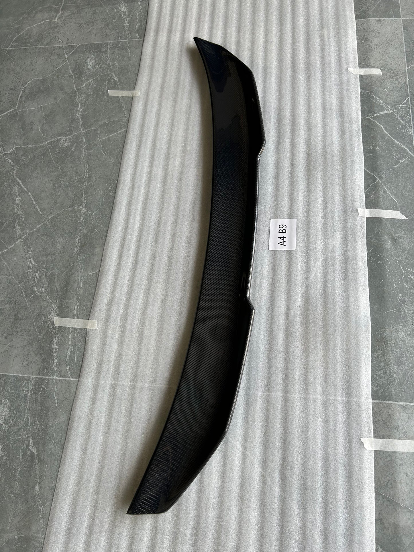 For Audi A4 B9 Sedan PSM Style Rear Ductail Spoiler Lip 2017-2019