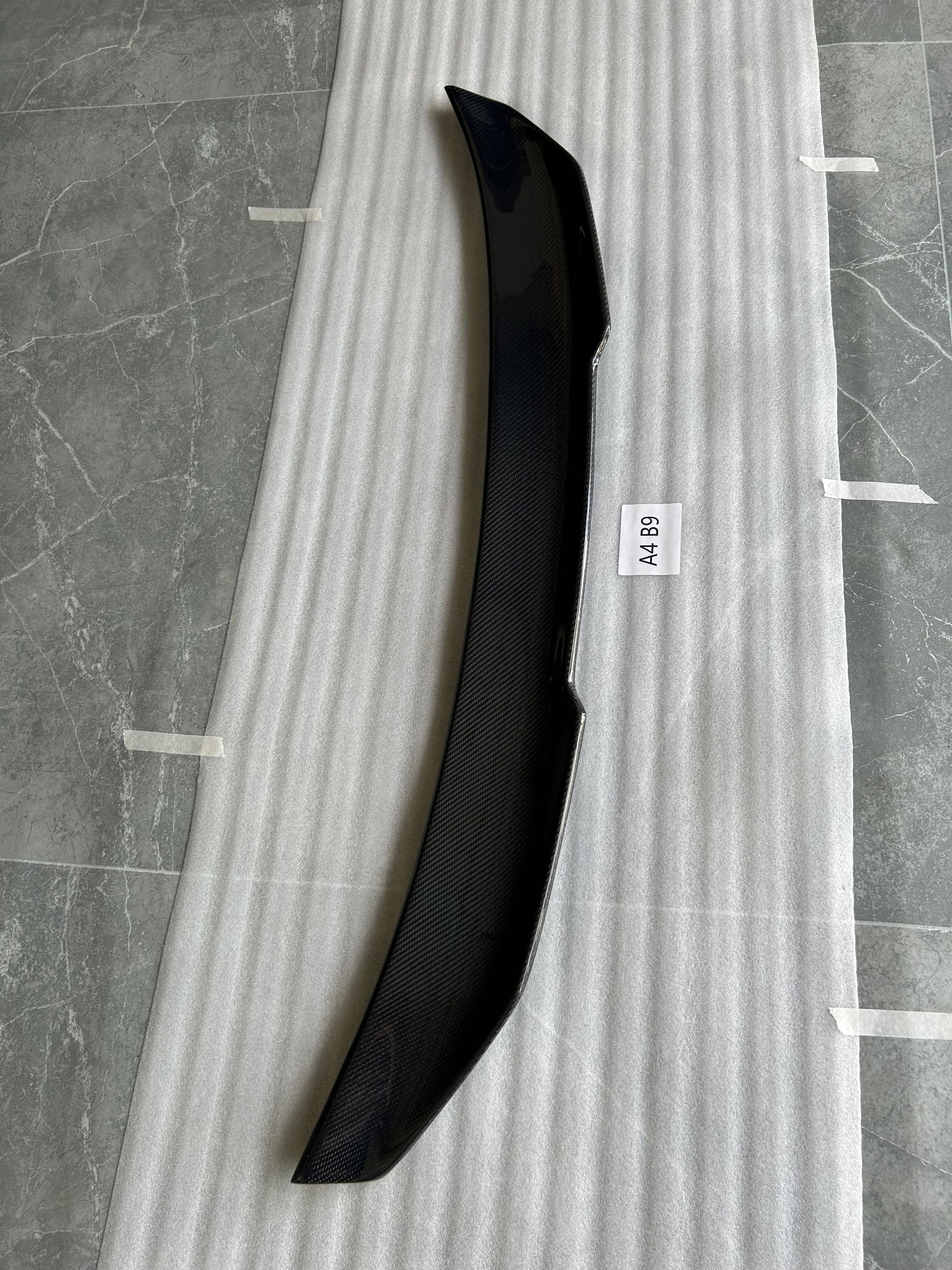 For Audi A4 B9 Sedan PSM Style Rear Ductail Spoiler Lip 2017-2019