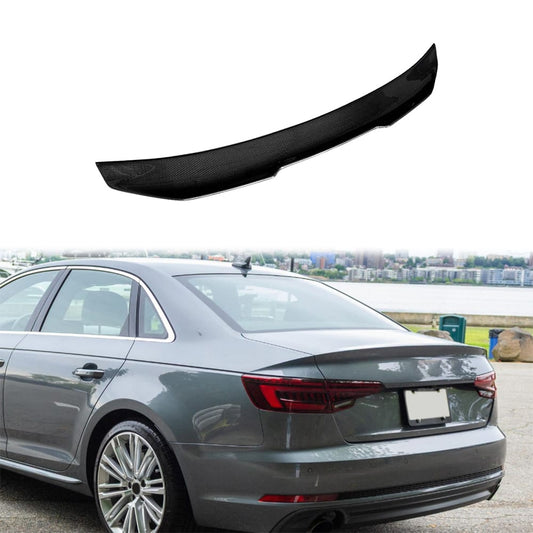 For Audi A4 B9 Sedan PSM Style Rear Ductail Spoiler Lip 2017-2019