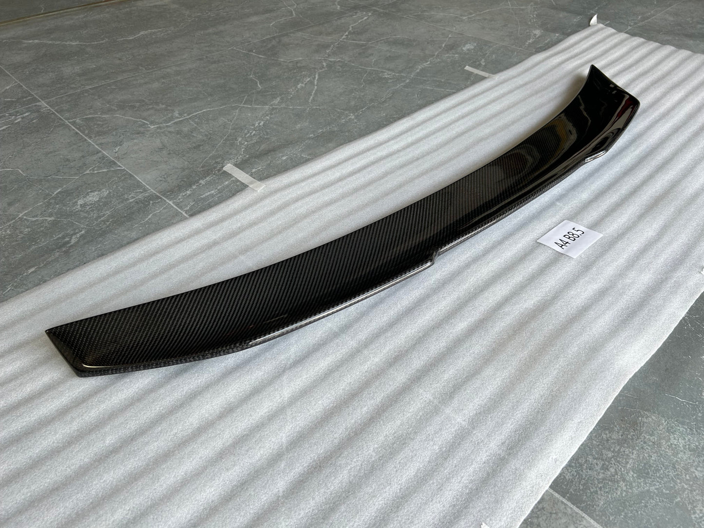 For Audi A4 S4 B8.5 Sedan PSM Style Rear Ductail Spoiler Lip 2013-2016