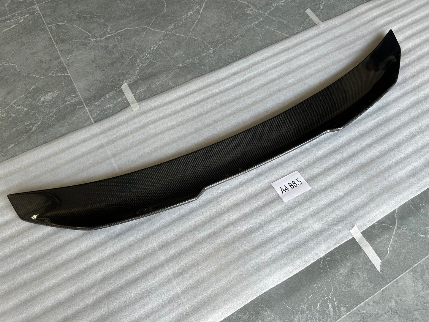 For Audi A4 S4 B8.5 Sedan PSM Style Rear Ductail Spoiler Lip 2013-2016