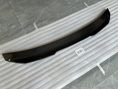 For Audi A4 S4 B8.5 Sedan PSM Style Rear Ductail Spoiler Lip 2013-2016