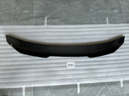 For Audi A4 S4 B8.5 Sedan PSM Style Rear Ductail Spoiler Lip 2013-2016