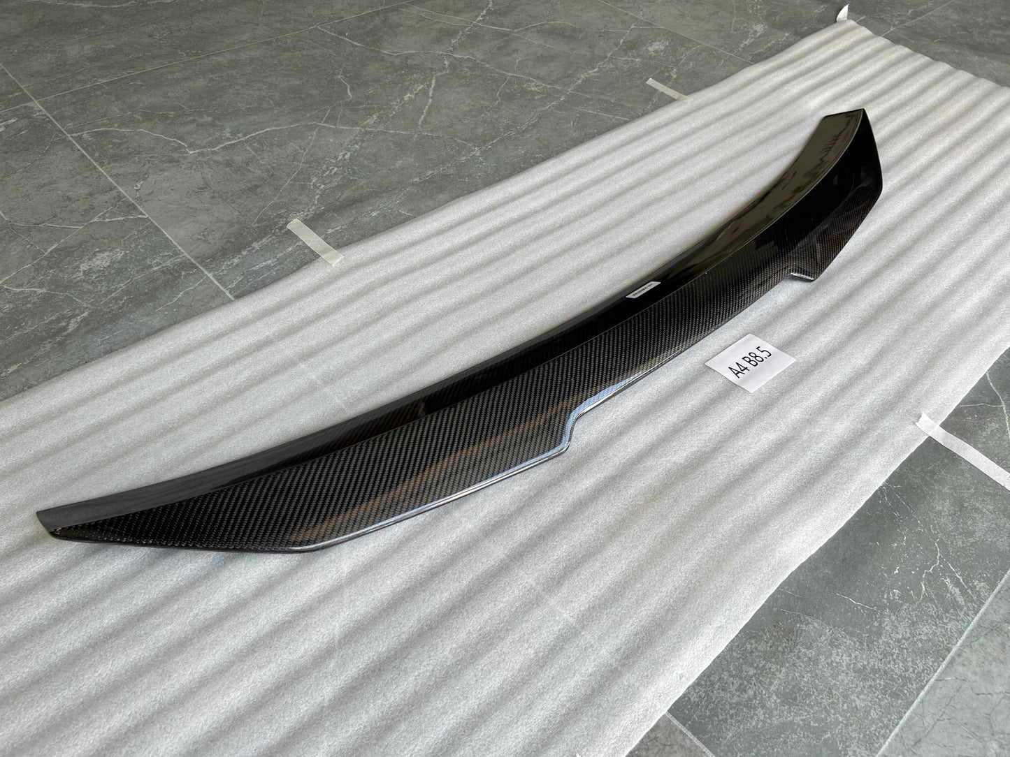 For Audi A4 S4 B8.5 Sedan PSM Style Rear Ductail Spoiler Lip 2013-2016