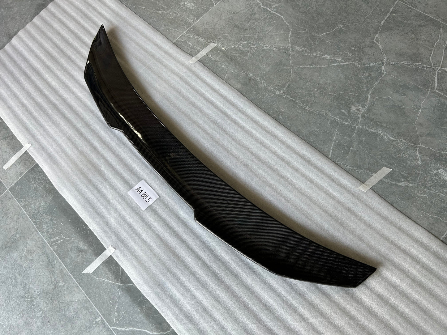 For Audi A4 S4 B8.5 Sedan PSM Style Rear Ductail Spoiler Lip 2013-2016
