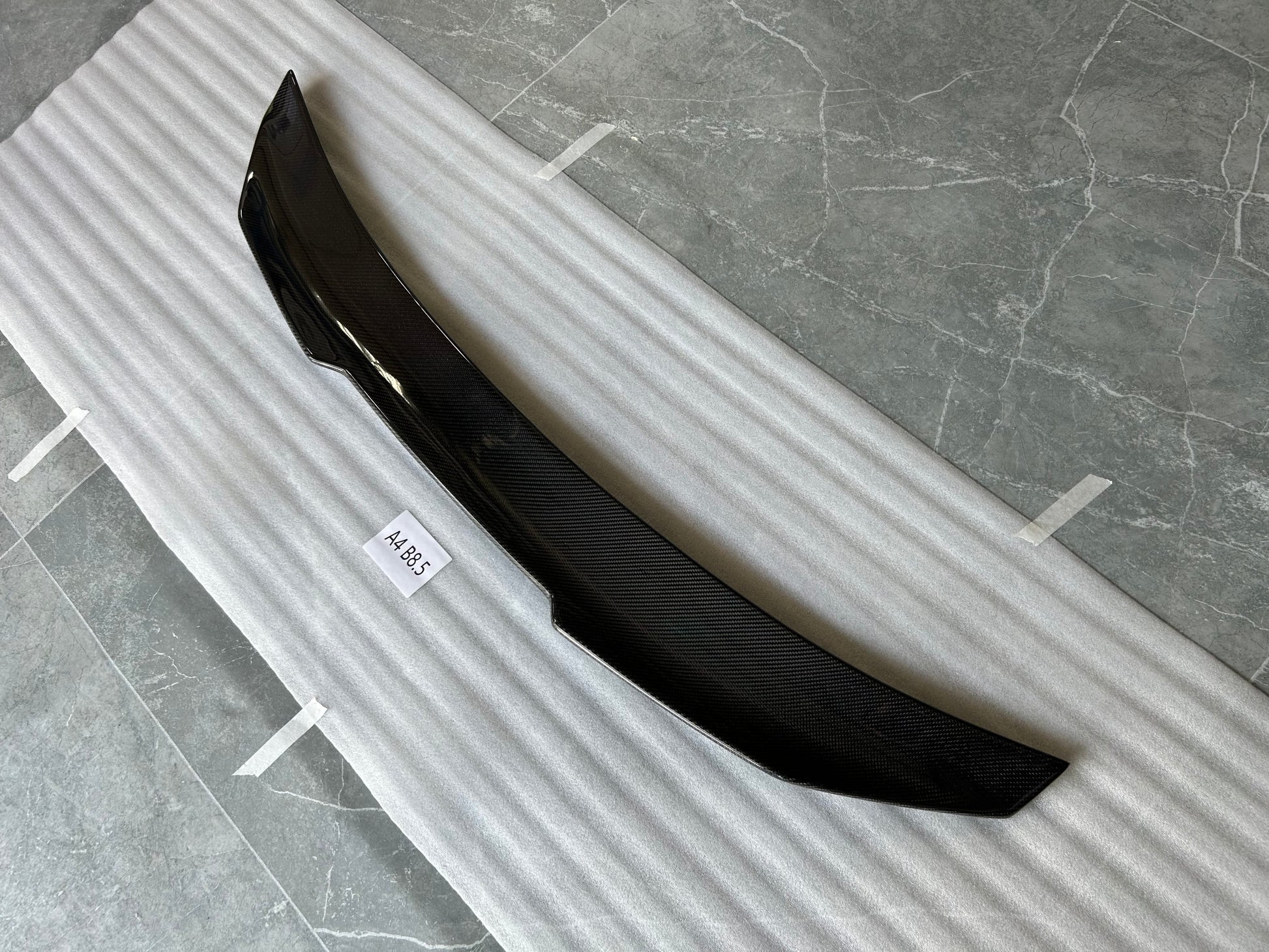 For Audi A4 S4 B8.5 Sedan PSM Style Rear Ductail Spoiler Lip 2013-2016