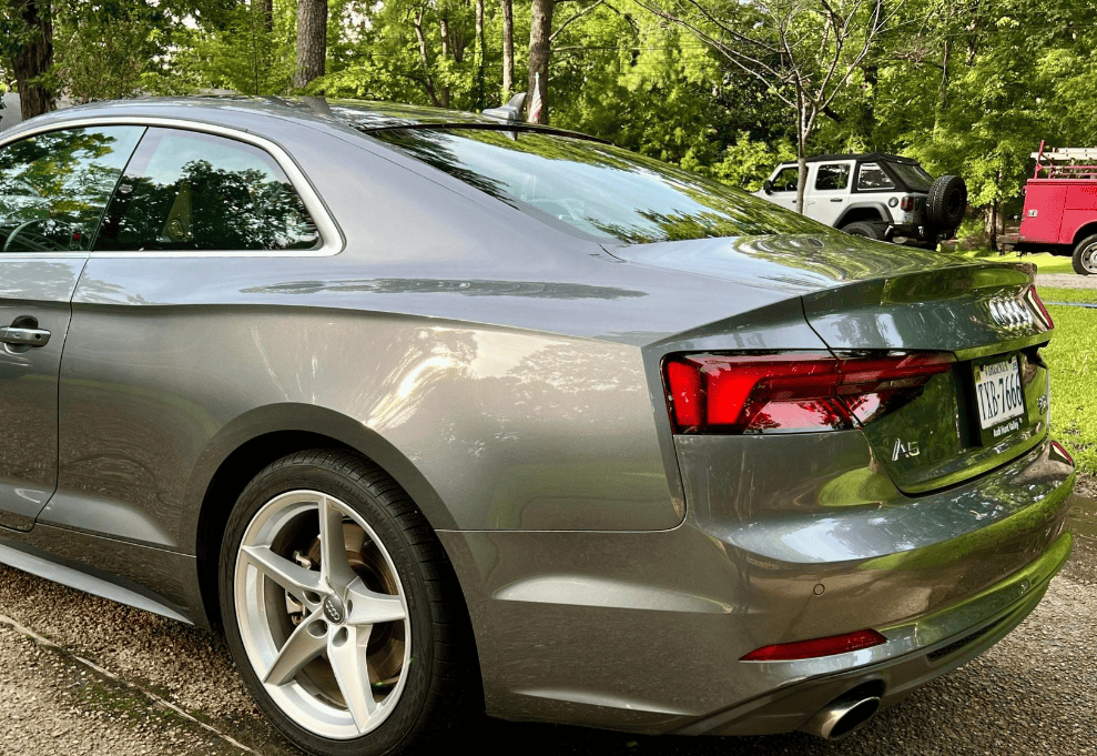 For Audi A5 B9 Coupe PSM Style Rear Ductail Spoiler Lip 2017-2019