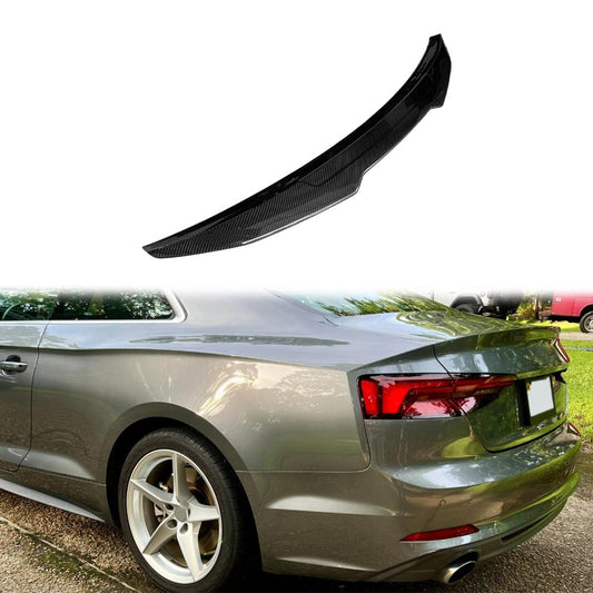 For Audi A5 B9 Coupe PSM Style Rear Ductail Spoiler Lip 2017-2019
