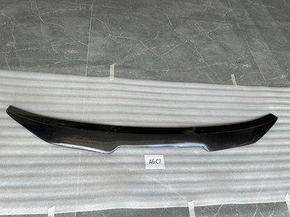 For Audi A6 C7 Sedan PSM Style Rear Ductail Spoiler Lip 2012-2018