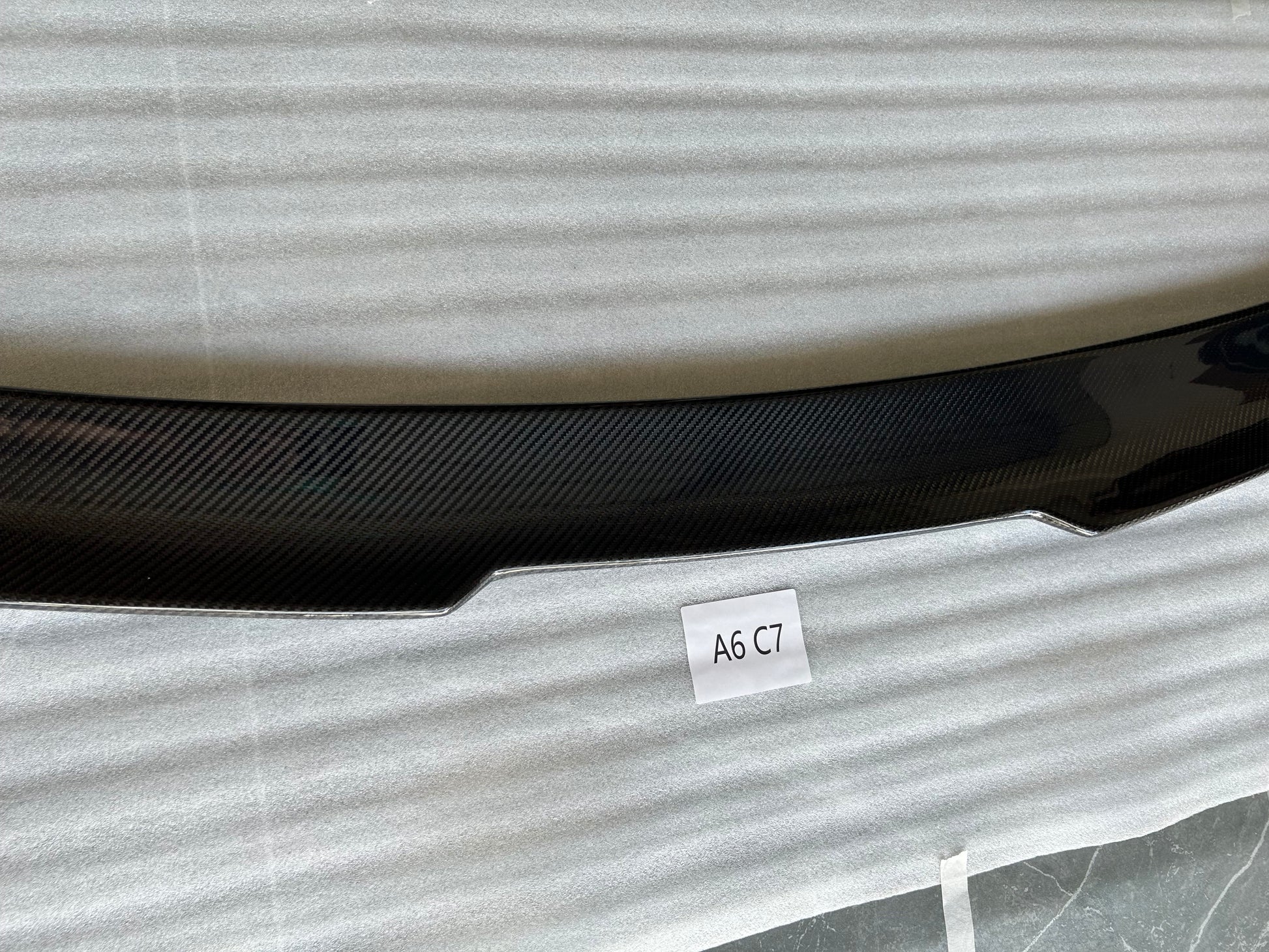 For Audi A6 C7 Sedan PSM Style Rear Ductail Spoiler Lip 2012-2018