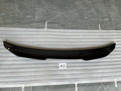 For Audi A6 C7 Sedan PSM Style Rear Ductail Spoiler Lip 2012-2018