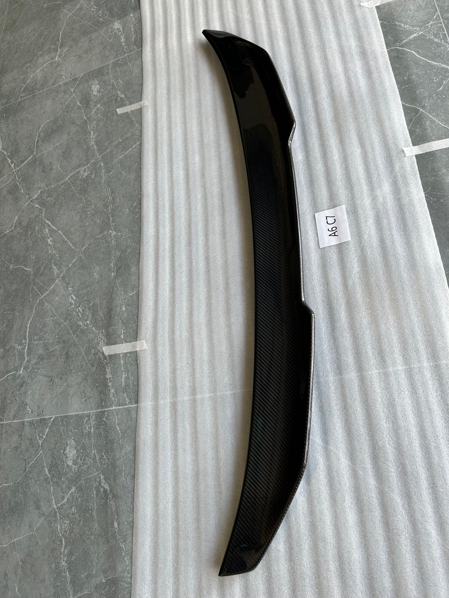 For Audi A6 C7 Sedan PSM Style Rear Ductail Spoiler Lip 2012-2018