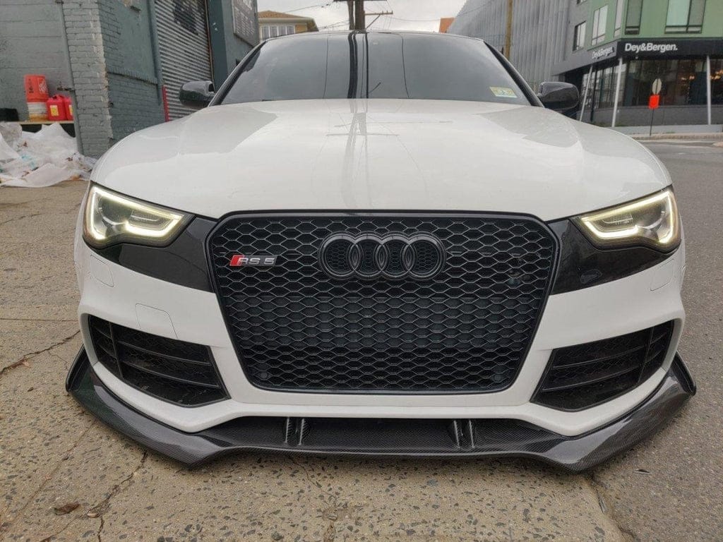 For Audi RS5 B8 M Type Front Bumper Lip 2010-2015