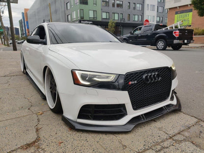 For Audi RS5 B8 M Type Front Bumper Lip 2010-2015