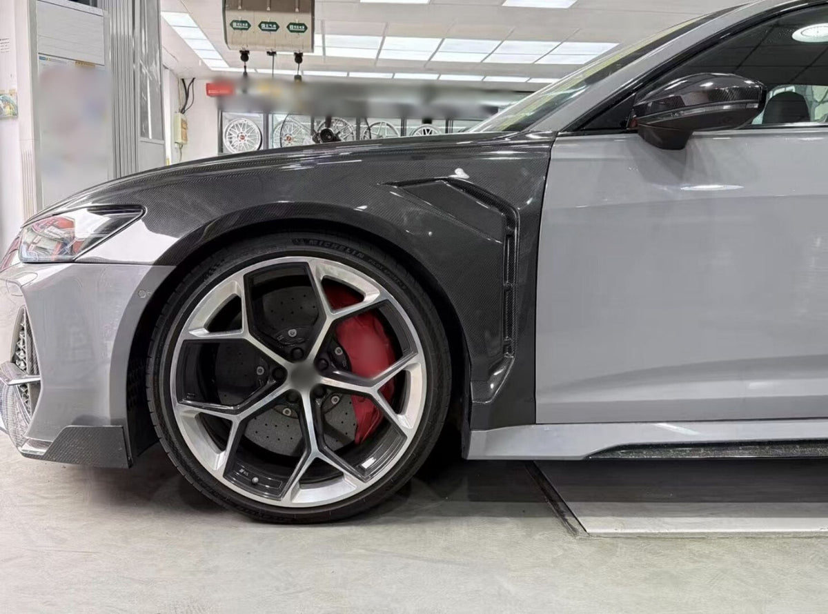 For Audi RS6 C8 M Type Front Side Vented Fender 2019-2026