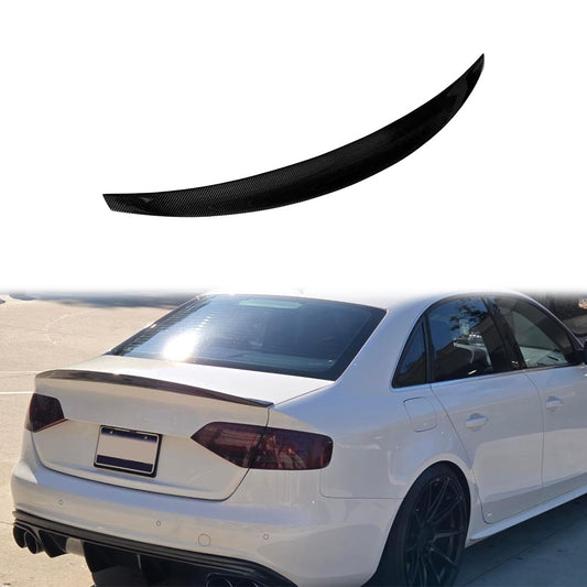 For Audi S4 B8 Sedan PSM Style Rear Ductail Spoiler Lip 2010-2015
