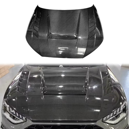 For Audi S4 B9 ADL Style Front Vented Cooling Hood 2017-2019
