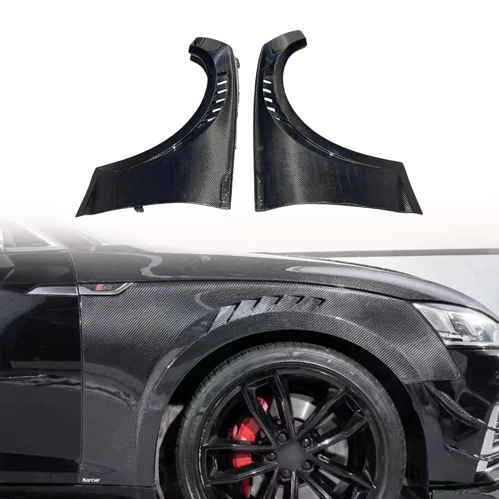 For Audi S5 A5 B9 (Not For RS5) JS Front Vented Fender 2017-2024