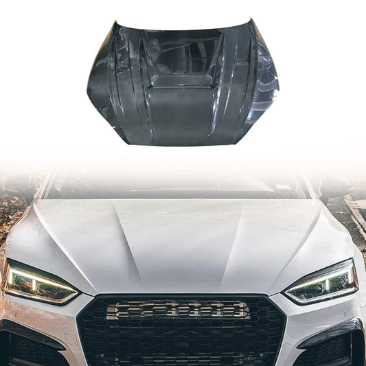 For Audi S5 RS5 Coupe B9 M Type Front Vented Hood 2017-2024