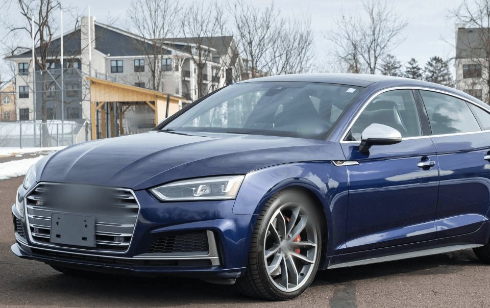 For Audi S5 RS5 Coupe B9 V2 Style Front Vented Hood 2017-2024