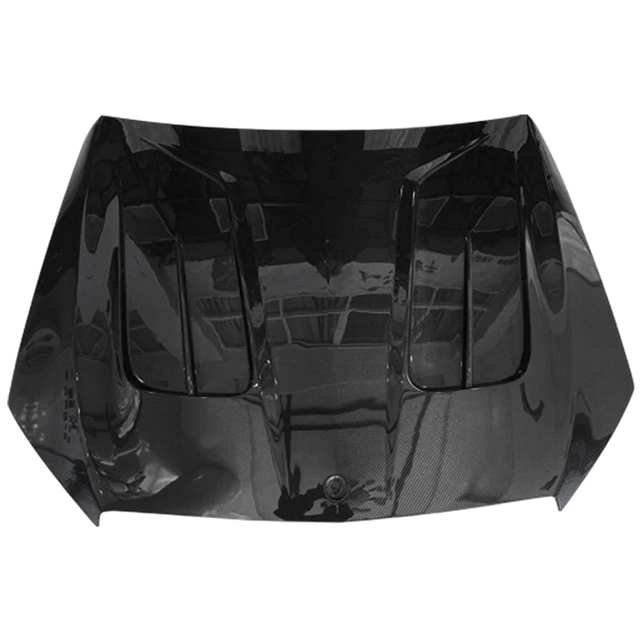 For Benz W205 Non-C63 MBJ Style Front Vented Hood 2016-2021