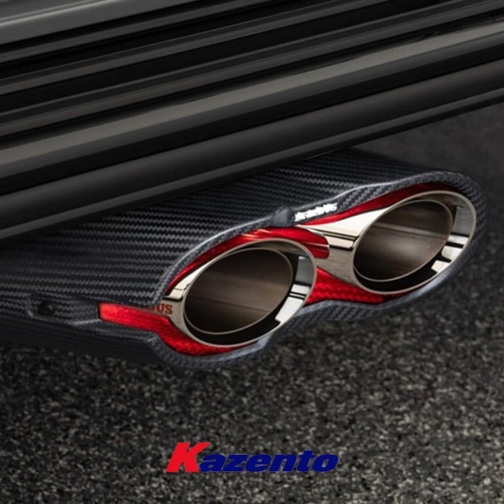 For Benz W463 W464 G63 G500 G505 G350 Exhaust Tip Muffler Dry Carbon Pair Kazento Carbon Parts 车身侧板 G500-TIP-DCF