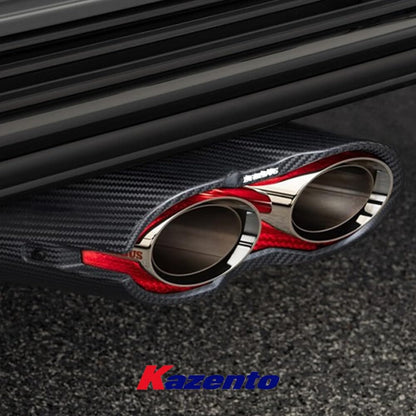 For Benz W463 W464 G63 G500 G505 G350 Exhaust Tip Muffler Dry Carbon Pair Kazento Carbon Parts 车身侧板 G500-TIP-DCF
