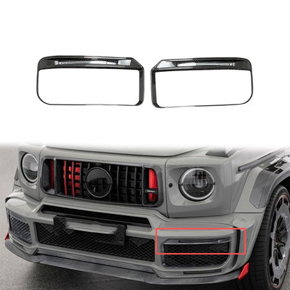 For Benz W464 G-Class G500 G63 R Style Front Fog Light Cover 2019-2023