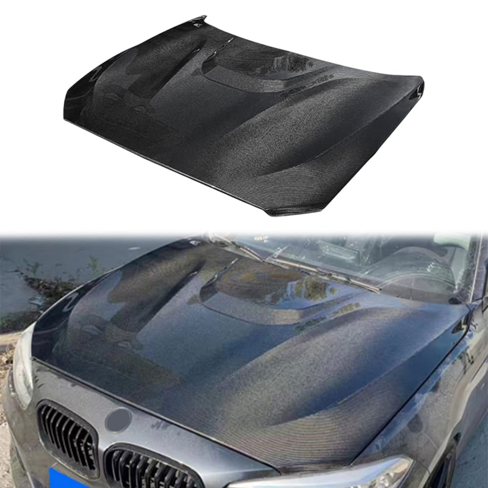 For BMW 1 Series F20 5 Door MBJ Style Front Vented Hood 2011-2019