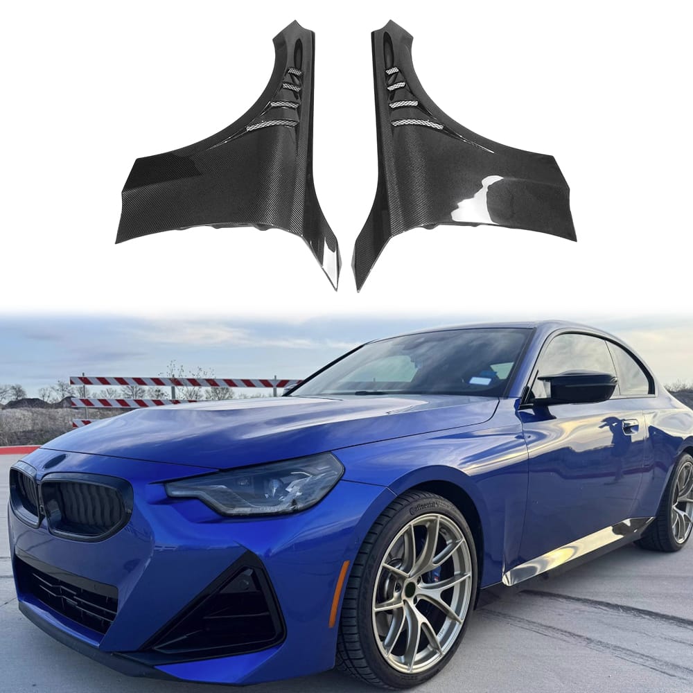 For BMW 2 Series G42 Coupe V Style Front Vented Fender 2022-2024