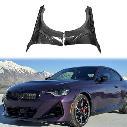 For BMW 2 Series G42 Coupe V2 Style Front Vented Fender 2022-2024