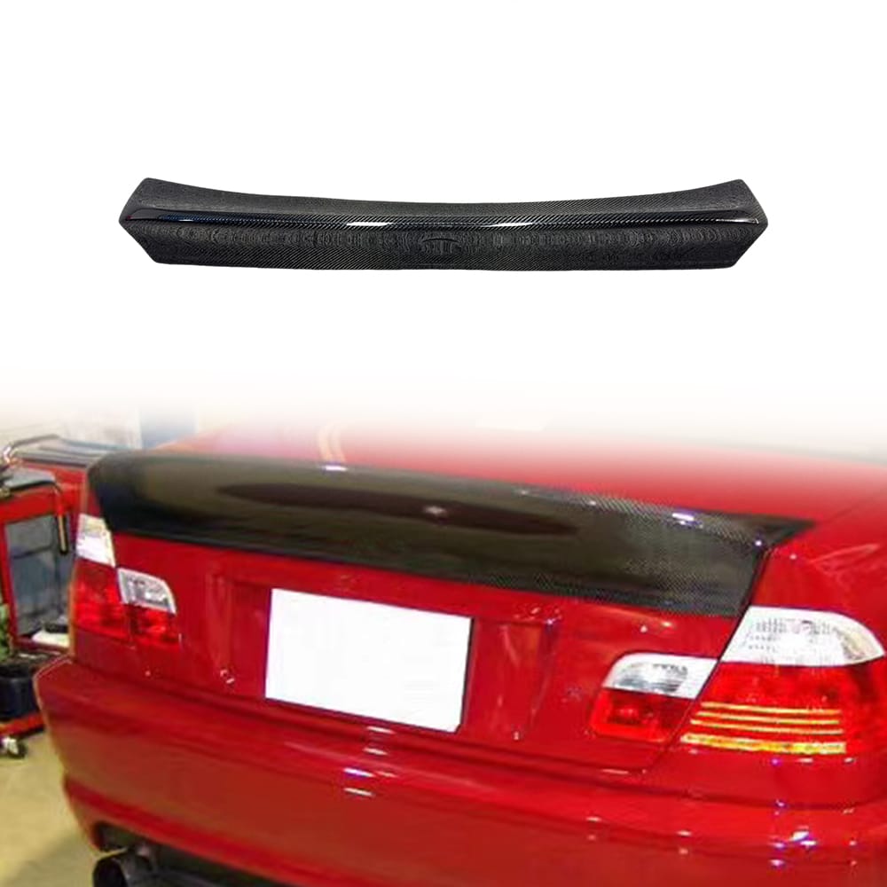 For BMW 3 Series E46 Coupe DT Style Rear Ductail Spoiler 2001-2006