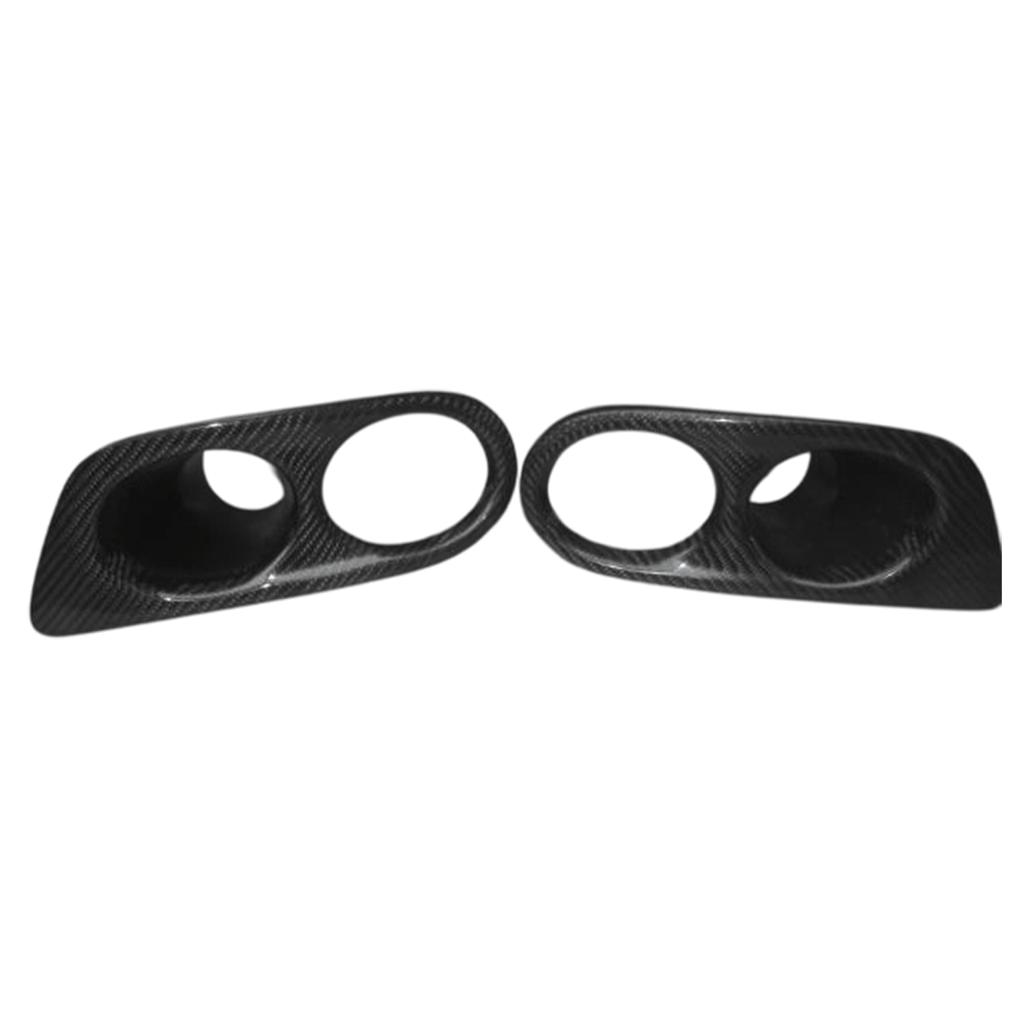 For BMW 3 Series E46 Coupe OE Front Fog Light Cover Pair 2001-2006