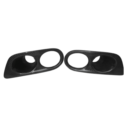 For BMW 3 Series E46 Coupe OE Front Fog Light Cover Pair 2001-2006