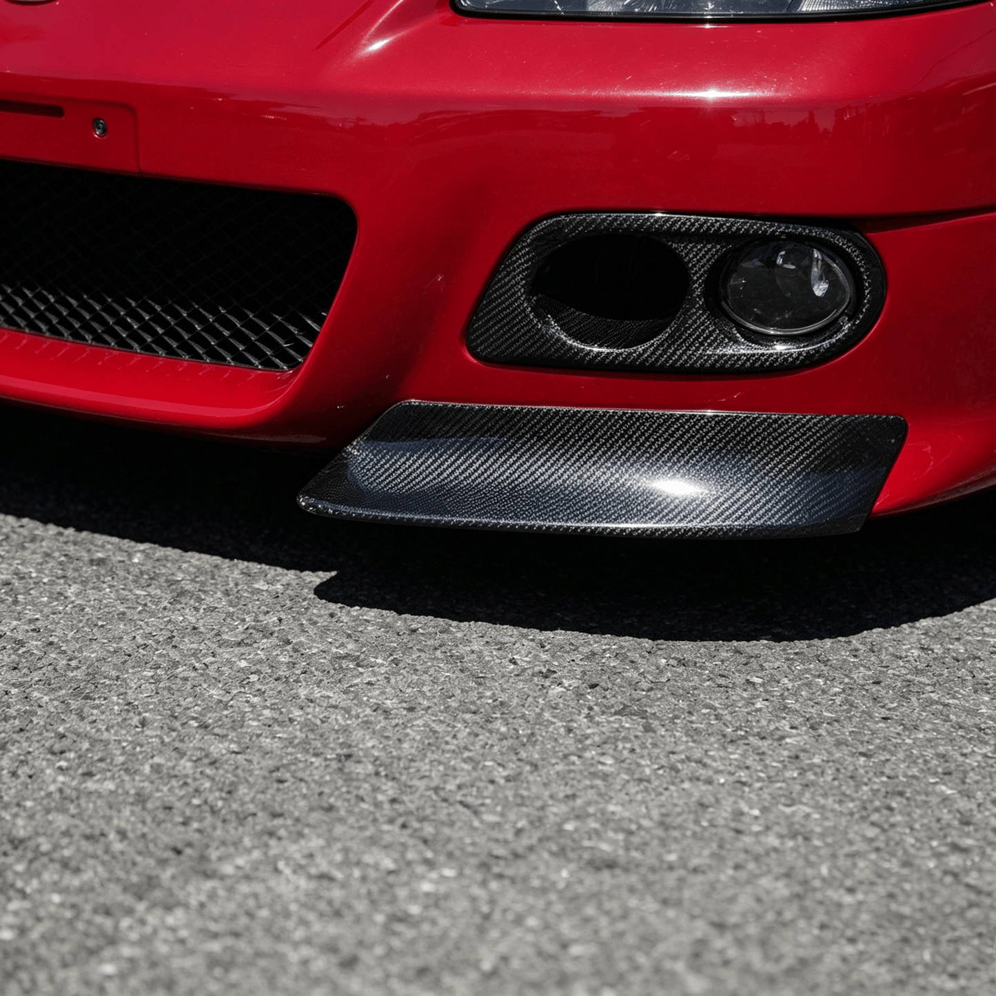 For BMW 3 Series E46 Coupe OE Style Front Bumper Lip 2001-2006