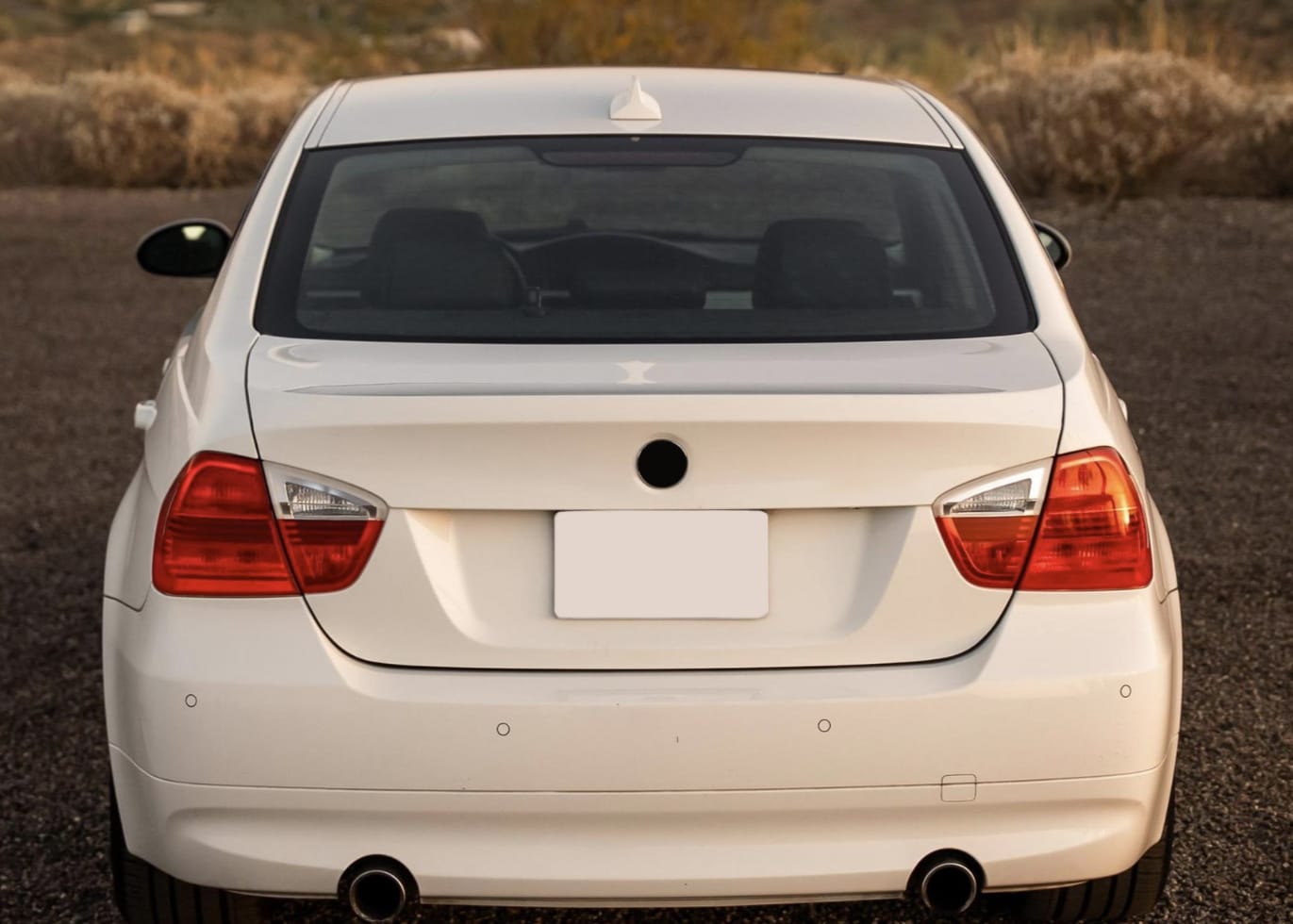 For BMW 3 Series E90 Sedan PSM Rear Ductail Spoiler 2005-2012