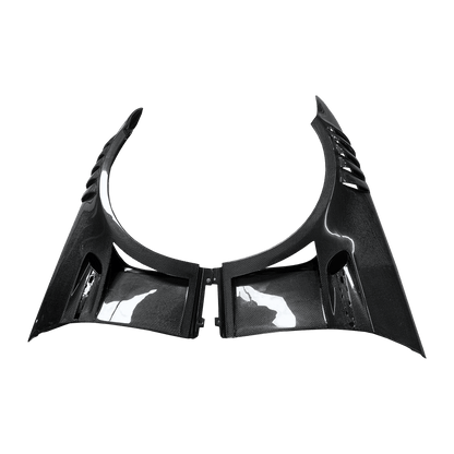 For BMW 3 Series E92 Real M3 Coupe 2 Door 2006-13 GT Style Carbon Front Fender Kazento Carbon Parts Carbon Fiber E92M3-FF-WLGT4-CF