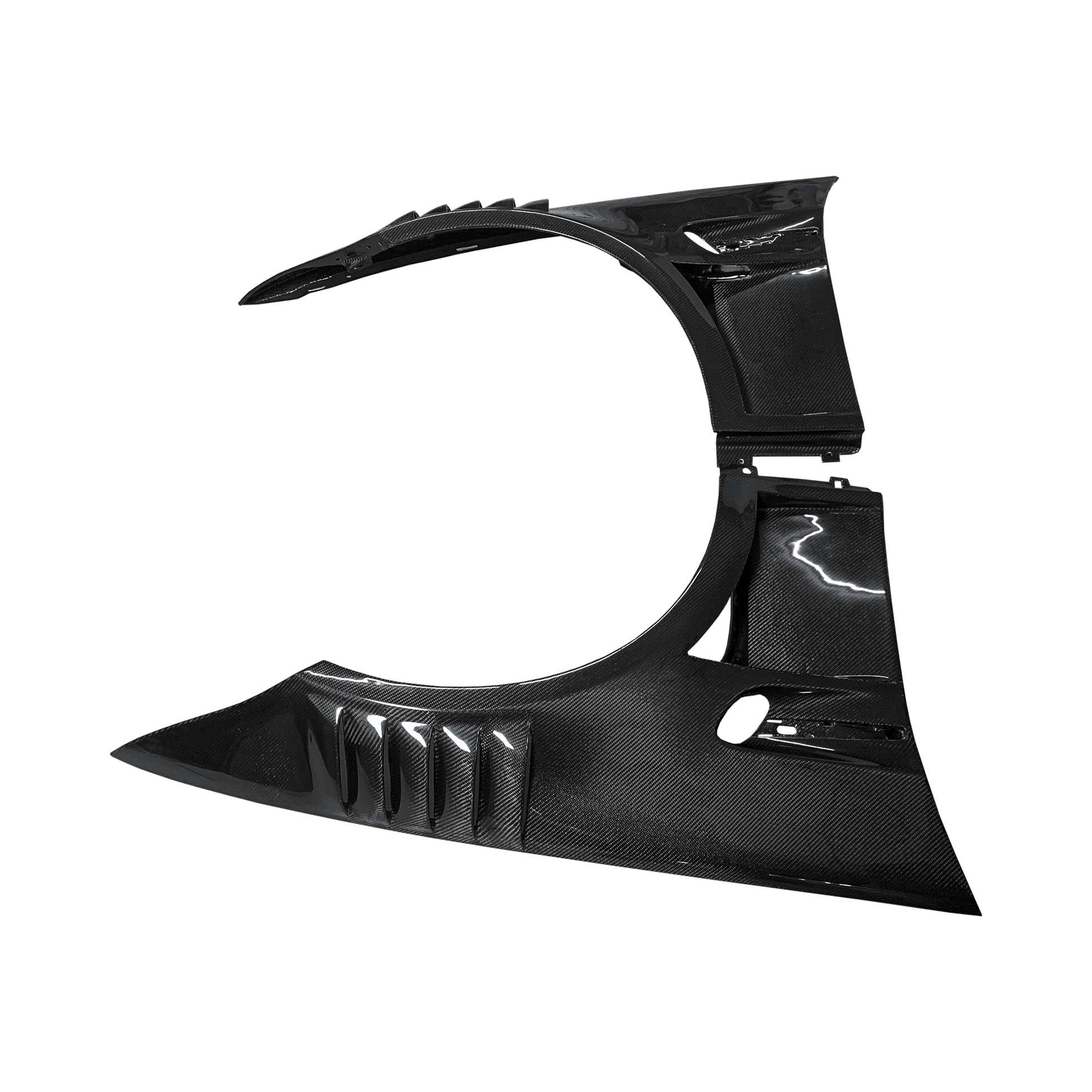 For BMW 3 Series E92 Real M3 Coupe 2 Door 2006-13 GT Style Carbon Front Fender