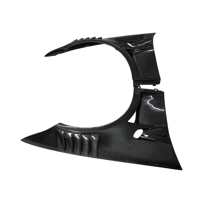 For BMW 3 Series E92 Real M3 Coupe 2 Door 2006-13 GT Style Carbon Front Fender