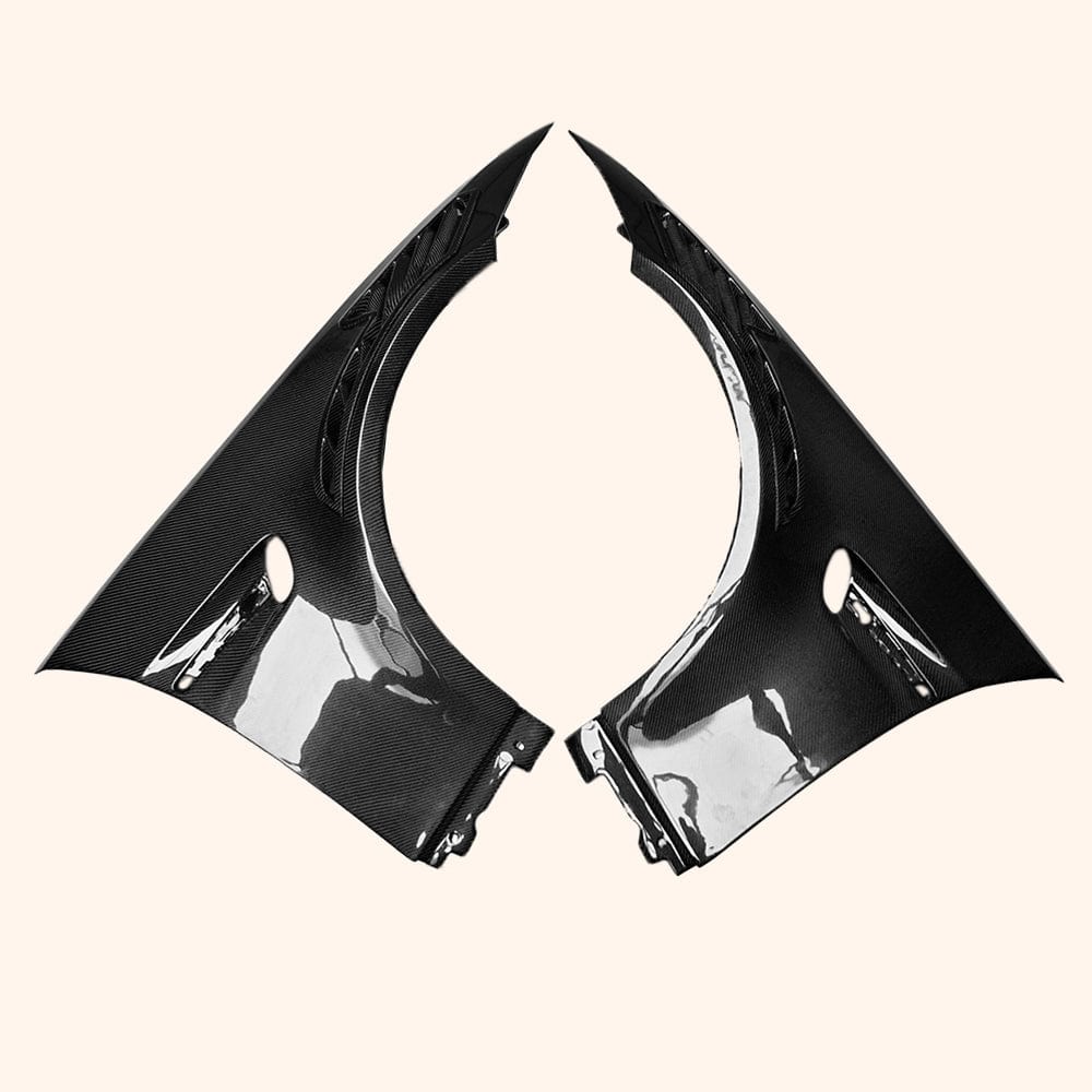 For BMW 3 Series E92 Real M3 Coupe 2 Door 2006-13 RS Style Carbon Front Fender