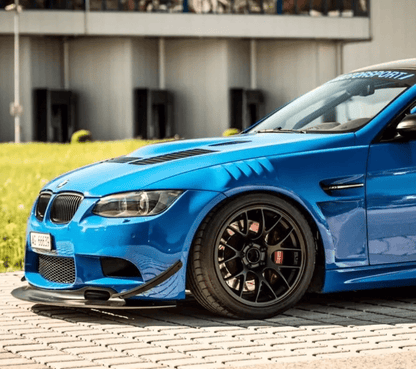 For BMW 3 Series E92 Real M3 Coupe 2006-13 GT Style Fiberglass Front Fender