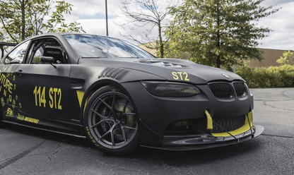 For BMW 3 Series E92 Real M3 Coupe 2006-13 GT Style Fiberglass Front Fender