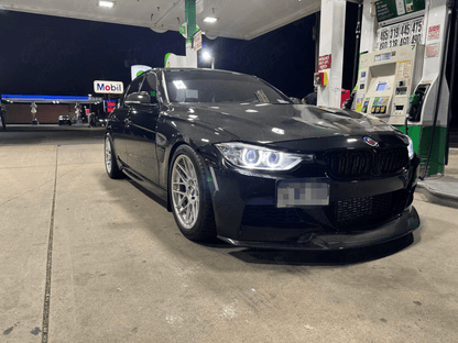 For BMW 3 Series F30 2012-19 4 Door Sedan KZ Carbon Front Fender With Emblem Kazento Carbon Parts Carbon Fiber F30-FF-WEM-CF