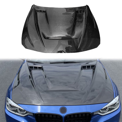 For BMW 3 Series F30 F35 Sedan MBJ Style Front Vented Hood 2012-2019