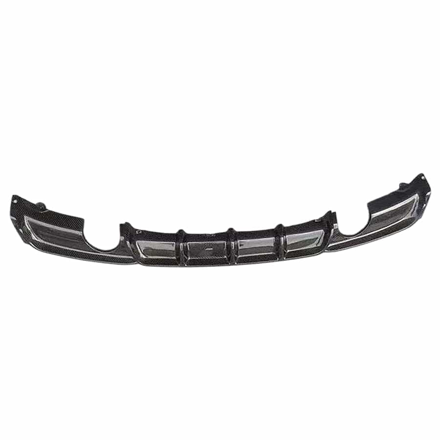 For BMW 3 Series F30 F35 Sedan V Style Rear Bumper Diffuser 2012-2019