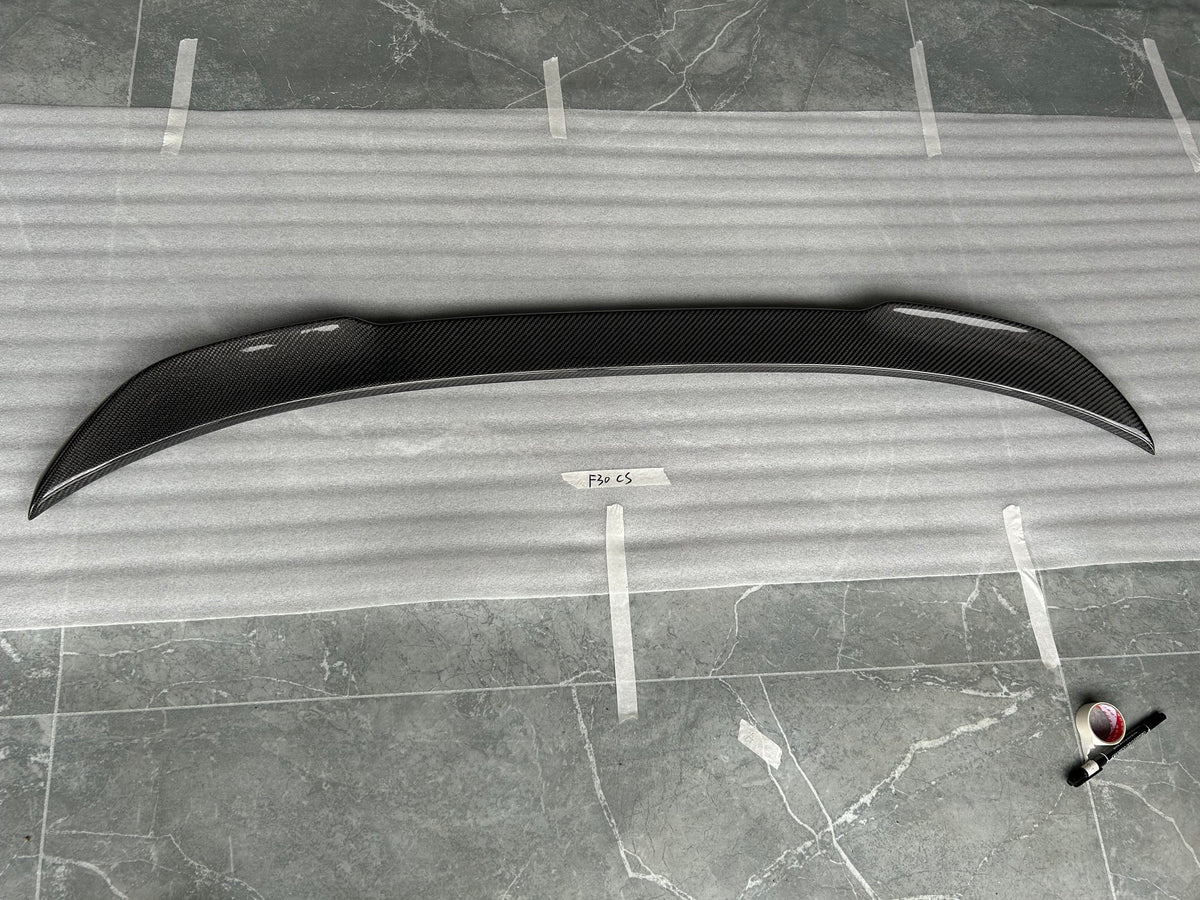For BMW 3 Series F30 Sedan CS2 Style Rear Ductail Spoiler 2012-2019